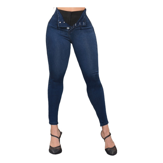 Jeans Dama Pantalones Mujer Levanta Pompa Ajustable Jogger