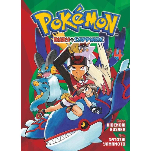 Panini Manga Pokemon Ruby & Sapphire N.4, De Hidenori Kusake. Serie Pokémon, Vol. 4. Editorial Panini, Tapa Blanda En Español, 2020