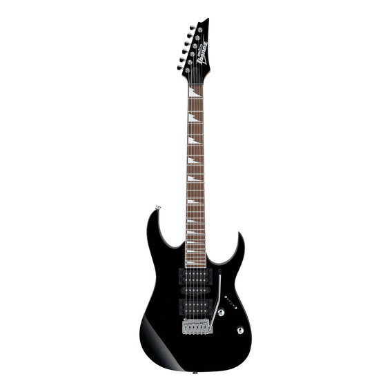 Guitarra eléctrica Ibanez RG GIO GRG170DX de álamo black night con diapasón de amaranto