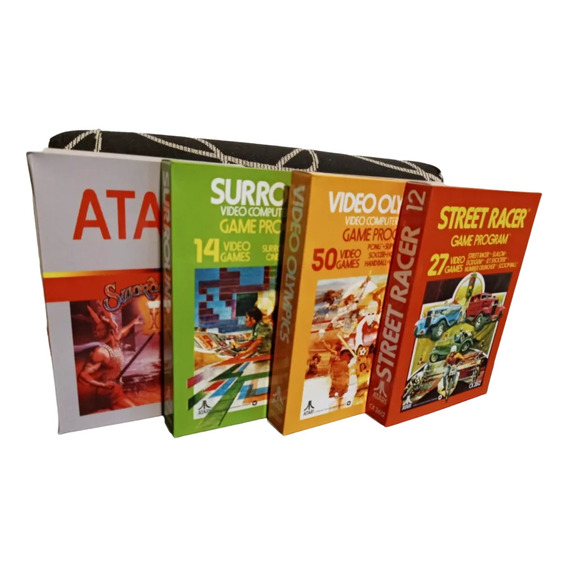 Cajas Juego Repro Custom Atari 2600 - Colecovision