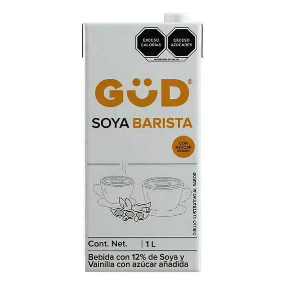 Alimento Liquido De Soya Barista Gud 1 L