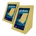 Set 2 Almohadas Almohada Respaldo Anatómico Almohadón Espuma Amarillo