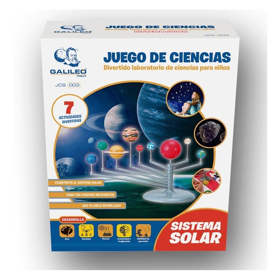 Juego De Ciencia Sistema Solar Kit Actividades Galileo Edu
