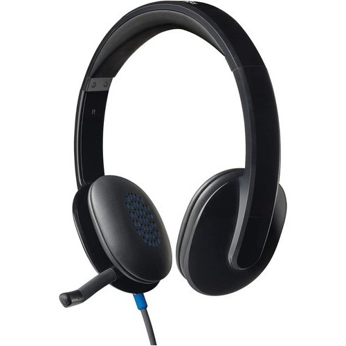 Diadema Logitech H540 Con Microfono Bidireccional Usb