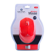 Mouse Optico Inalambrico Ultra 250wr Rojo - Revogames