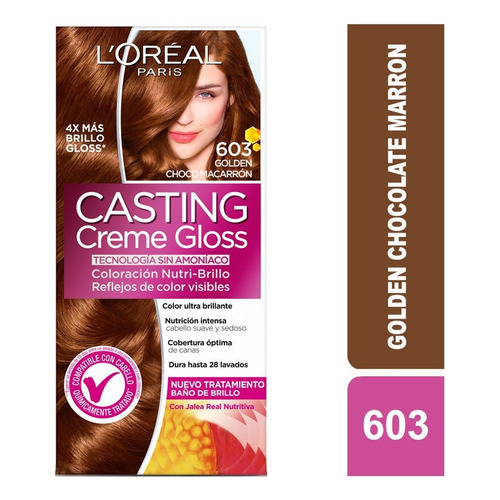 Kit Tintura L'Oréal  Casting creme gloss Tinte casting creme gloss tono h1156300 para cabello