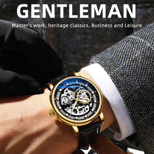 Reloj Tourbillon Mec nico Resistente Al Agua Chenxi Color Del
