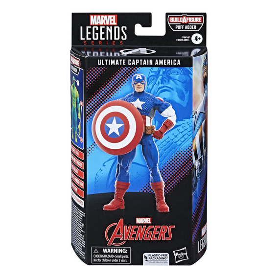 Figura De Acción Marvel Legends Series Capitán América