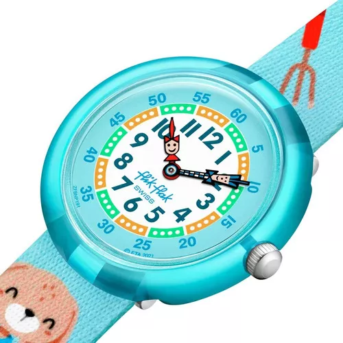 Reloj Infantil Flik Flak Niña Niño Bravocado Zfbnp147c Ss