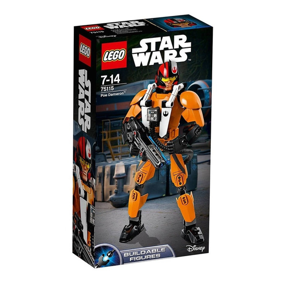 Lego Figura Articulada Star Wars Poe Dameron 102pzs Original