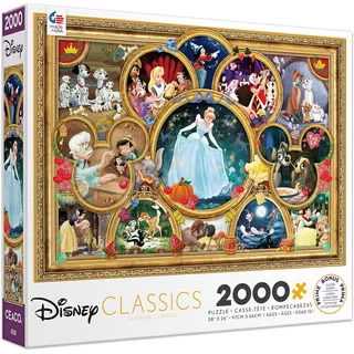 Ceaco 2000 Piece Disney/pixar Disney Classics Jigsaw Puzzle, Rompecabezas Para Niños Y Adultos