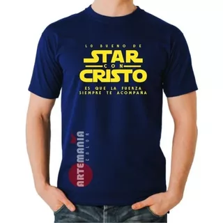 Polos Cristiano Religion Star Con Cristo