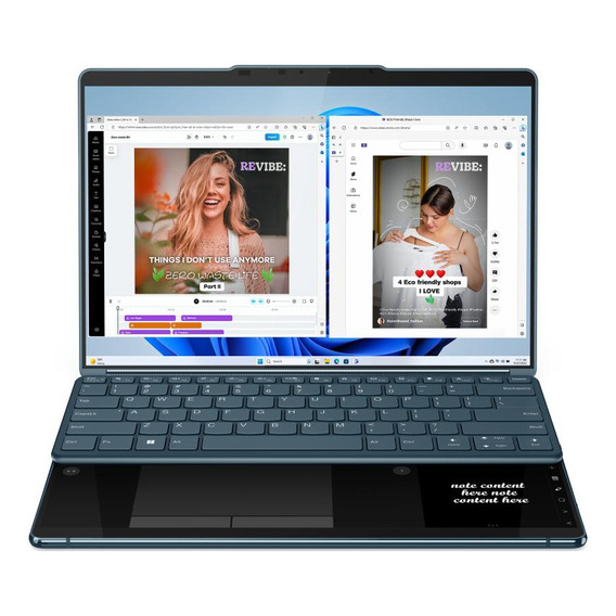 Notebook Yogabook 9i Intel Core Ultra 7 32gb Ram 1tb Ssd 13'