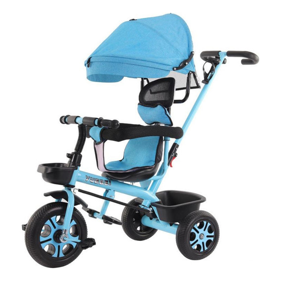 Coche Triciclo Infantil Celeste