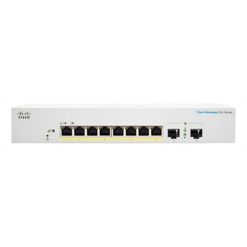 Conmutador Inteligente Cisco Business Cbs220-8fp-e-2g