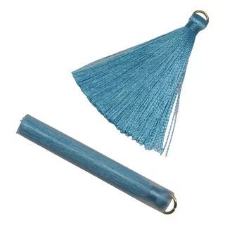 Pingente De Seda Tassel Para Acessórios/brinco/colar 50pcs Cor Cor17