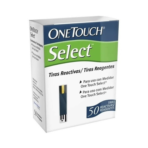 One Touch Select 50 Tiras Reactivas