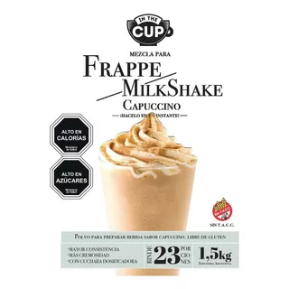 Mezcla En Polvo  Milkshake/frappe  1.5 Kg-sabor Capuccino