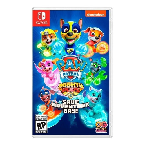 Paw Patrol: Mighty Pups Save Adventure Bay  Standard Edition Outright Games Nintendo Switch Físico