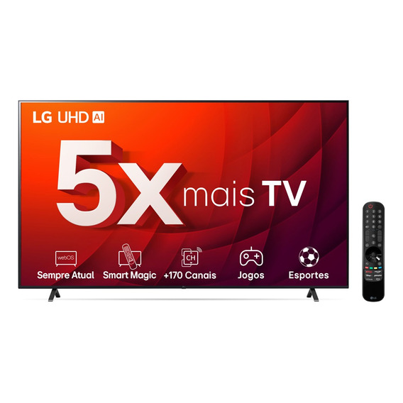 Smart Tv Uhd 50UR8750PSA 50 Polegadas 4k 2023 LG Ashed Blue