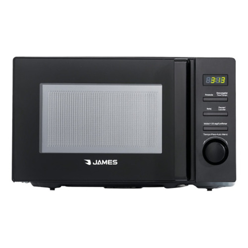 Microondas James J-20 Mdn Negro 20 Lts