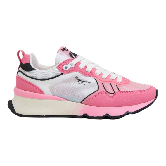 Tenis Pepe Jeans Mujer Brit Pro Neon W Rosa