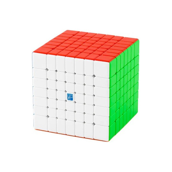 Cubo Rubick Moyu Meilong 7x7x7 V2 Magnético Stickerlees