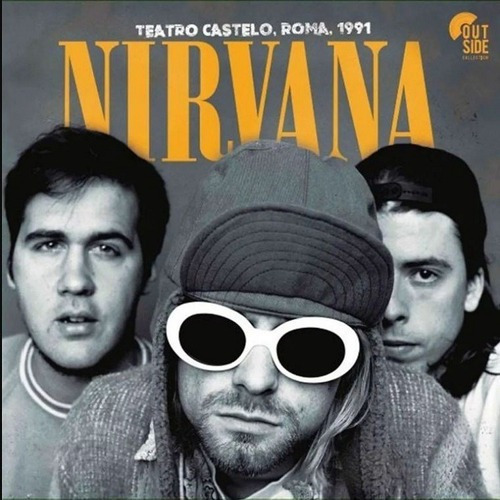 Nirvana Teatro Castello Roma 1991 Vinilo Lp