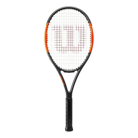 Raqueta Tenis Wilson Burn 100 Team 2019 Grip 4 3/8 Color Negro/naranja
