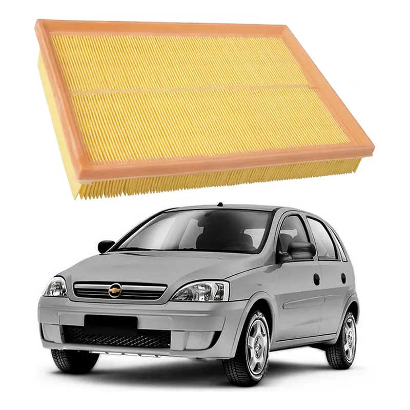 Filtro Ar Motor Corsa 1.0 8v Flex 2005 A 2009