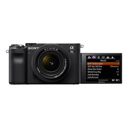 Cámara Digital Mirrorless Sony Ilce-7c Kit Lente 2860 Color Negro