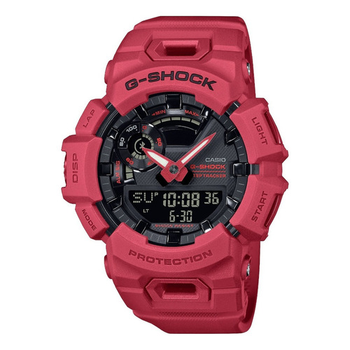 Reloj Casio G-shock Gba-900 Para Caballero Color de la correa Rojo
