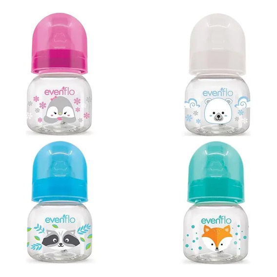 Mamadera Evenflo Colores Y Diseños Varios 60 Ml E1275-1 Bebe