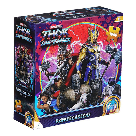 Rompecabezas Colecciónable Thor Love And Thunder 1000pz