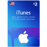 Tarjeta Apple & Itunes Store Gift Juegos Música Espacio ($2)