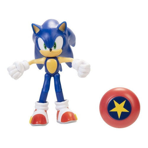 Figura Sonic 10cm Articulada C/accesorio Original 
