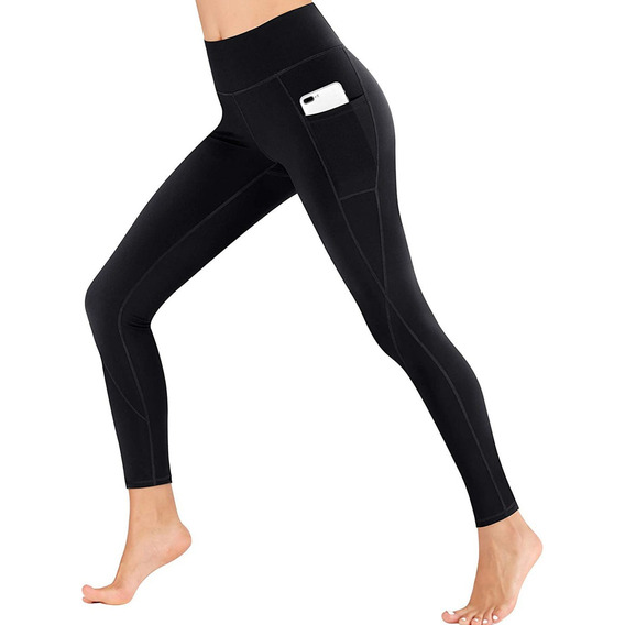 Leggins Mujer Deportivos Licra Gym Moda Bolsa Celular