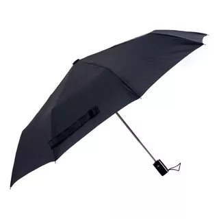 Guarda-chuva Mini Automático Cabo Reto Fazzoletti 584 Cor Preto