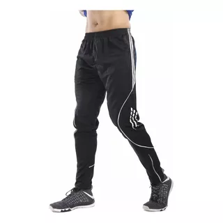 Pants Jogger Elástico Correr Ejercicio Cómodo Casual Bk 2lin