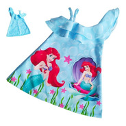 Vestido Con Bolero Sirenita Princesa Ariel - Ig