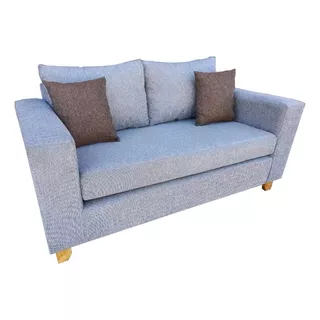 Sillon 2 Cuerpos 1.40m Asiento Entero Chenille Antidesgarro