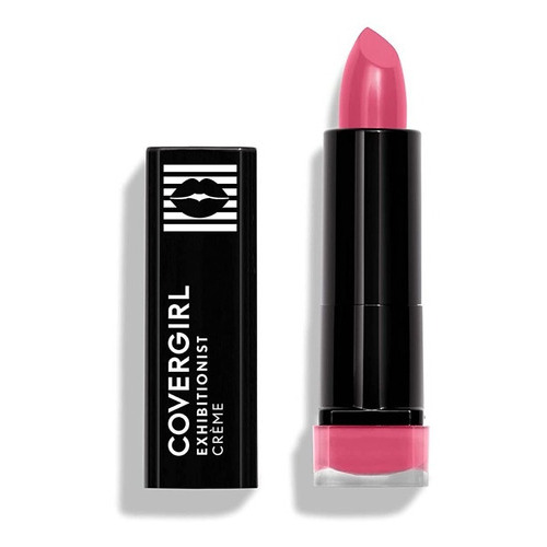 Labial Lipstick Covergirl Exhibitionist Creme Color 475 Rose Paradise