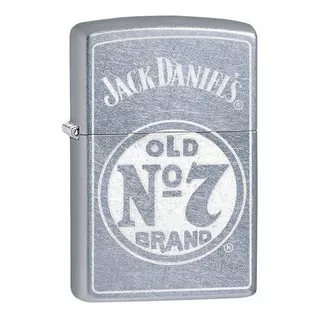 Encendedor Zippo Lighter Jack Daniel's No. 7 Plateado