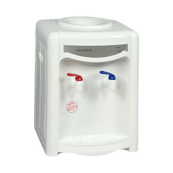 Dispensador Agua Fría Y Caliente Sobremesa 550w Color Blanco Aqualitat