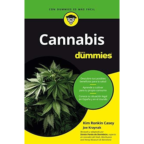 Cannabis para dummies, de Simón Pardo de Donlebún. Editorial Para Dummies, tapa blanda en español, 2020