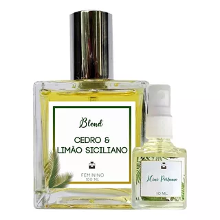 Perfume Cedro & Limão Siciliano 100ml Feminino + Presente