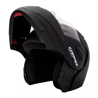 Capacete Taurus Zarref Preto Fosco Articulado / Robocop Cor Preto-fosco Tamanho Do Capacete 60