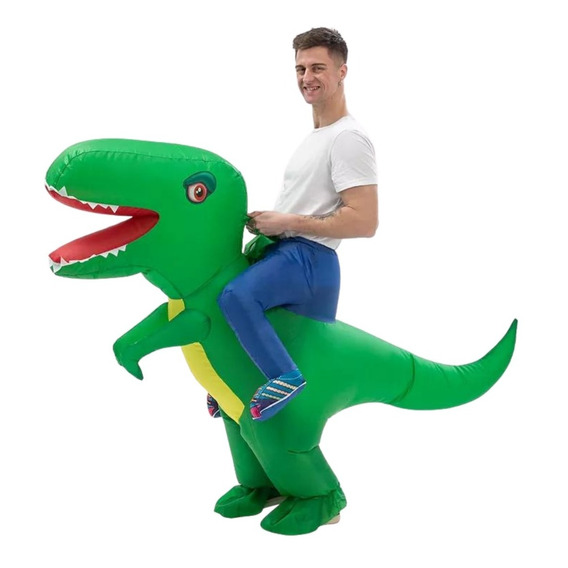 Disfraz De Dinosaurio Inflable Para Adulto