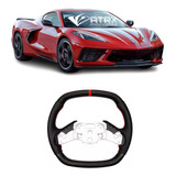 Volante Fibra Carbono Piel Chevrolet Corvette C8 2020-2024