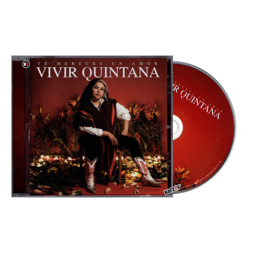 Vivir Quintana Te Mereces Un Amor Disco Cd Versión del álbum Estándar